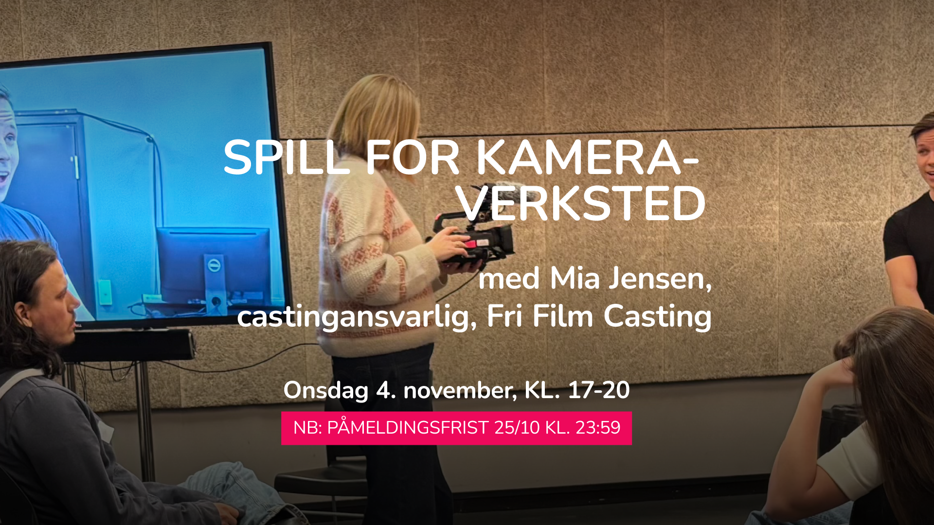 Featured image for “Spill for kamera-verksted, 4/11”