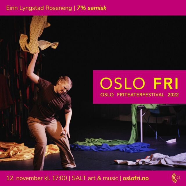 KOM PÅ OSLO FRI
11.-13. NOVEMBER!🌟
Program / billetter: oslofri.no (🔗 i bio.)

#oslofri #osloteatersenter #saltartmusic